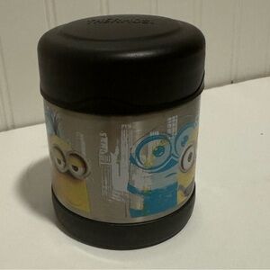 Thermos Black and Gray Minions Food Jar